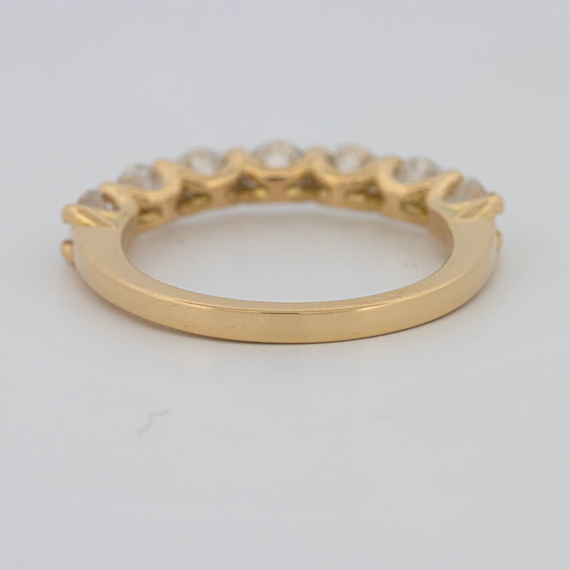 7 Half Round Floating Eternity Ring - ZIZOV DIAMONDS