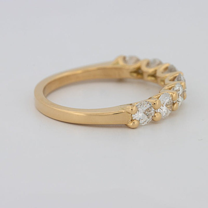 7 Half Round Floating Eternity Ring - ZIZOV DIAMONDS
