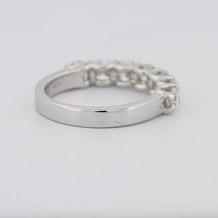 7 Half Round Floating Eternity Ring - ZIZOV DIAMONDS