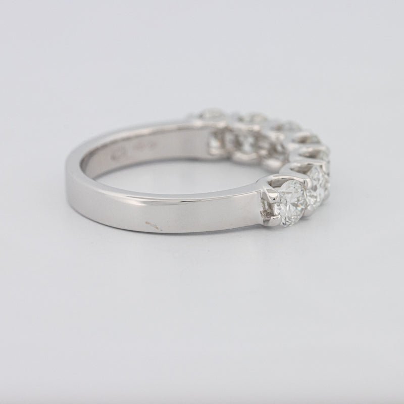 7 Half Round Floating Eternity Ring - ZIZOV DIAMONDS