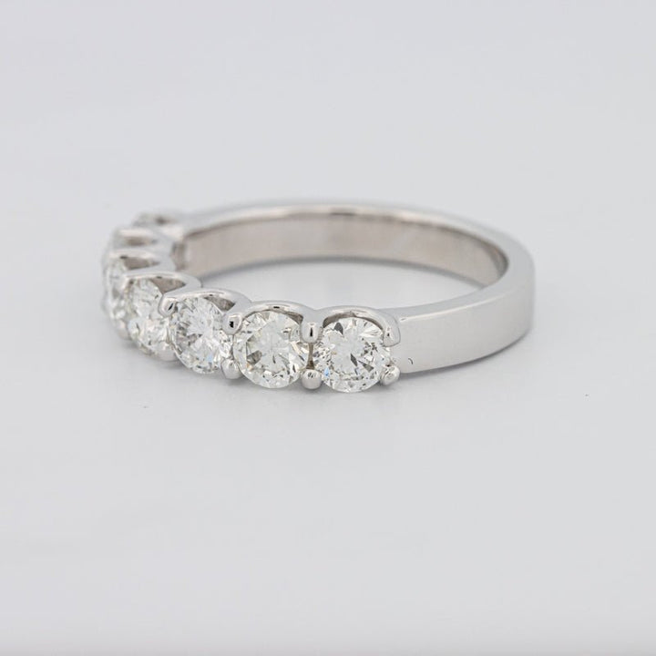 7 Half Round Floating Eternity Ring - ZIZOV DIAMONDS