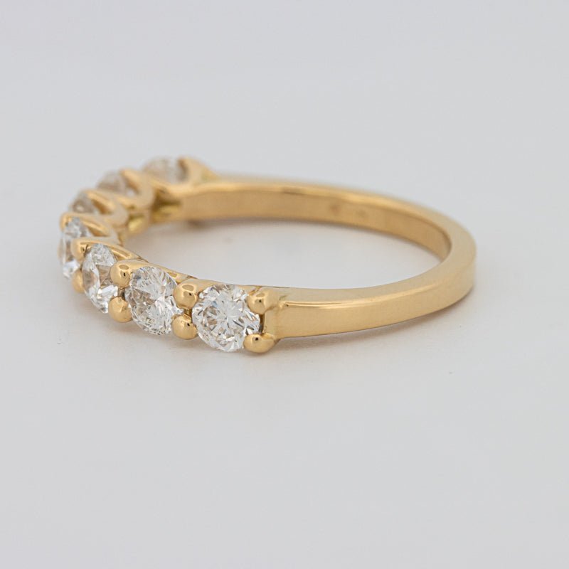 7 Half Round Floating Eternity Ring - ZIZOV DIAMONDS