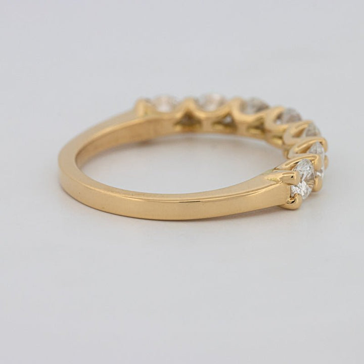 7 Half Round Floating Eternity Ring - ZIZOV DIAMONDS