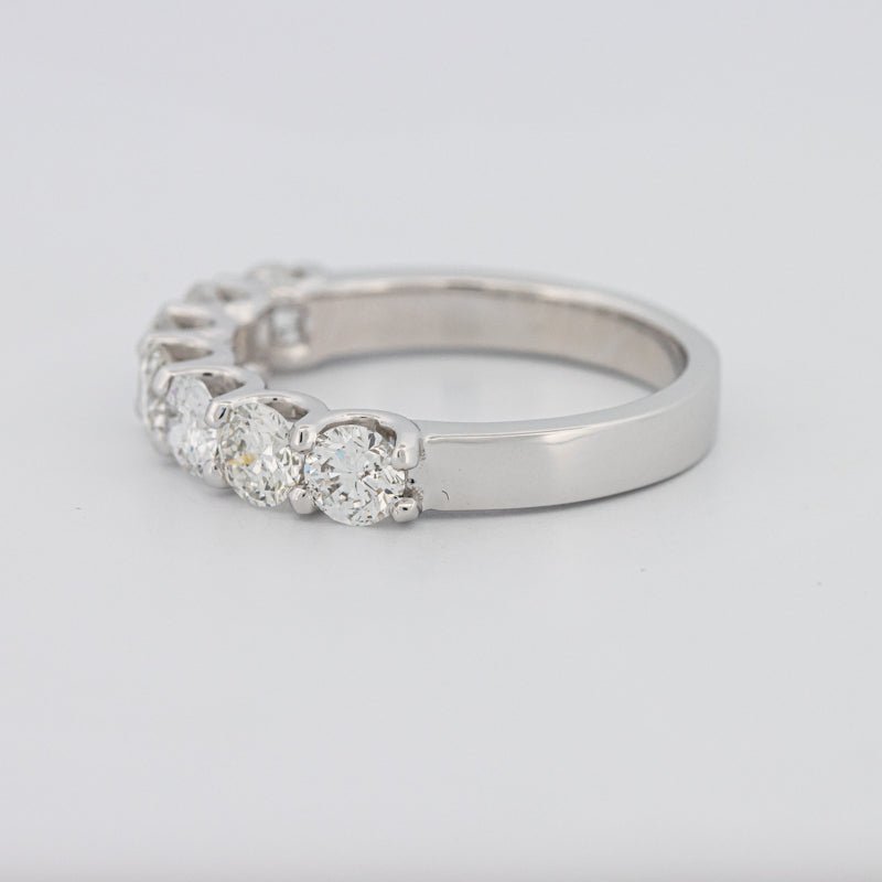 7 Half Round Floating Eternity Ring - ZIZOV DIAMONDS