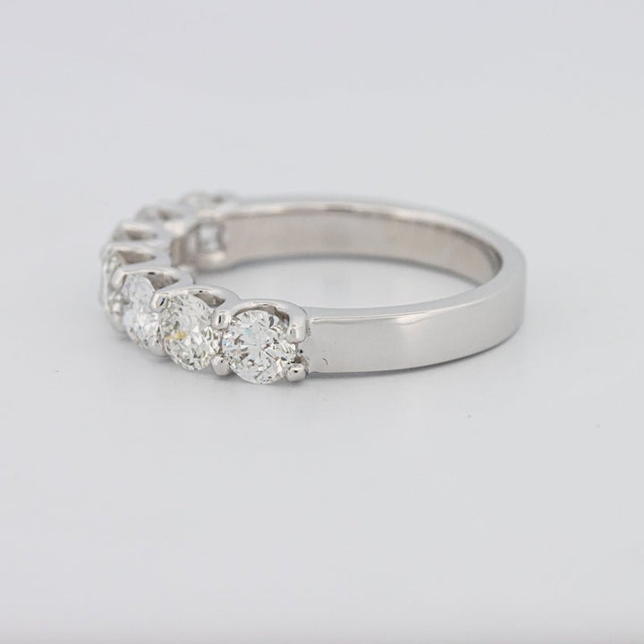 7 Half Round Floating Eternity Ring - ZIZOV DIAMONDS