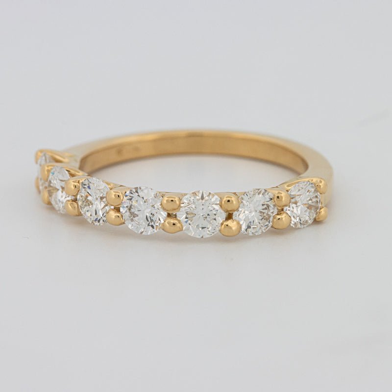 7 Half Round Floating Eternity Ring - ZIZOV DIAMONDS