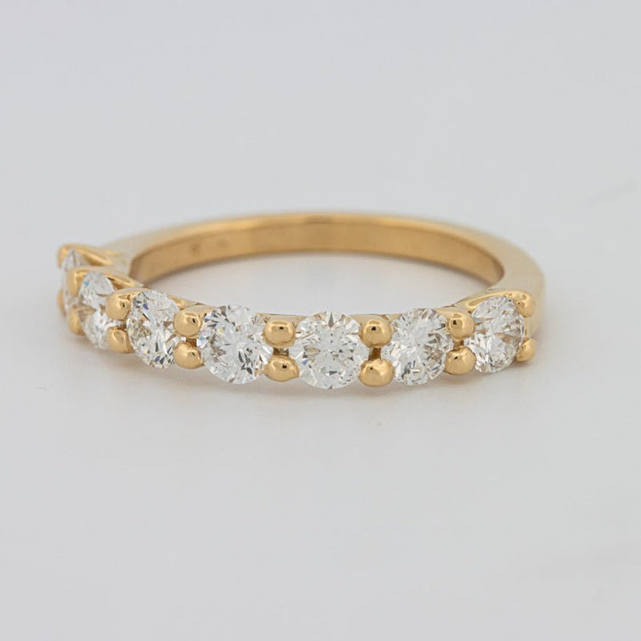 7 Half Round Floating Eternity Ring - ZIZOV DIAMONDS