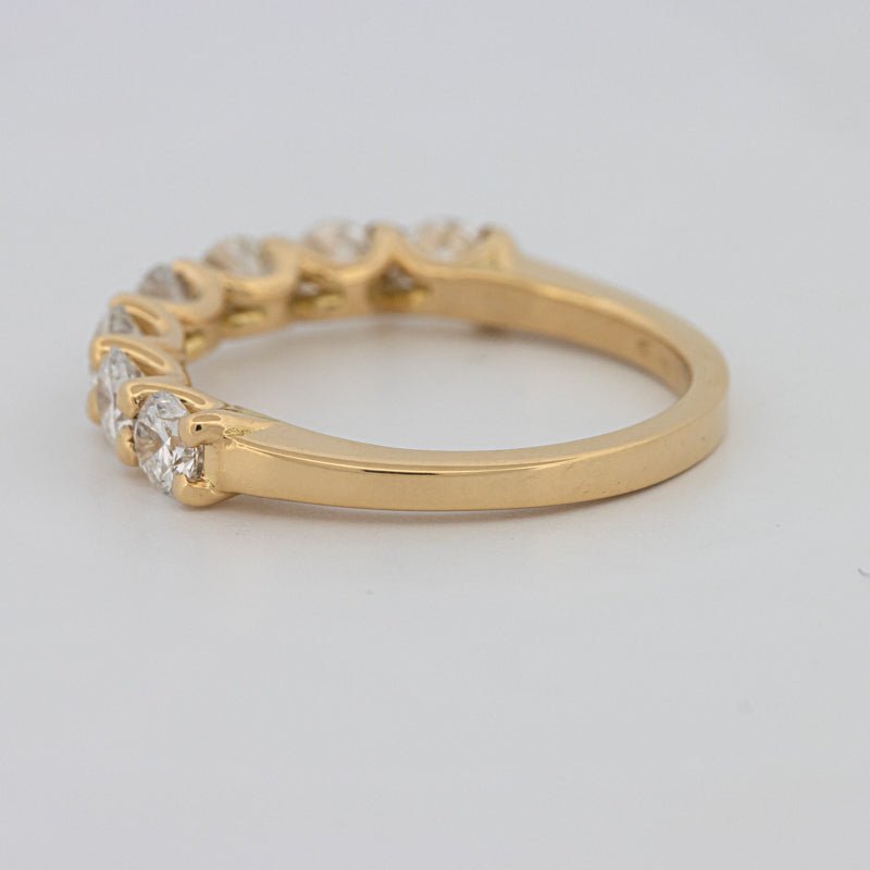 7 Half Round Floating Eternity Ring - ZIZOV DIAMONDS