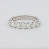 7 Half Round Floating Eternity Ring - ZIZOV DIAMONDS