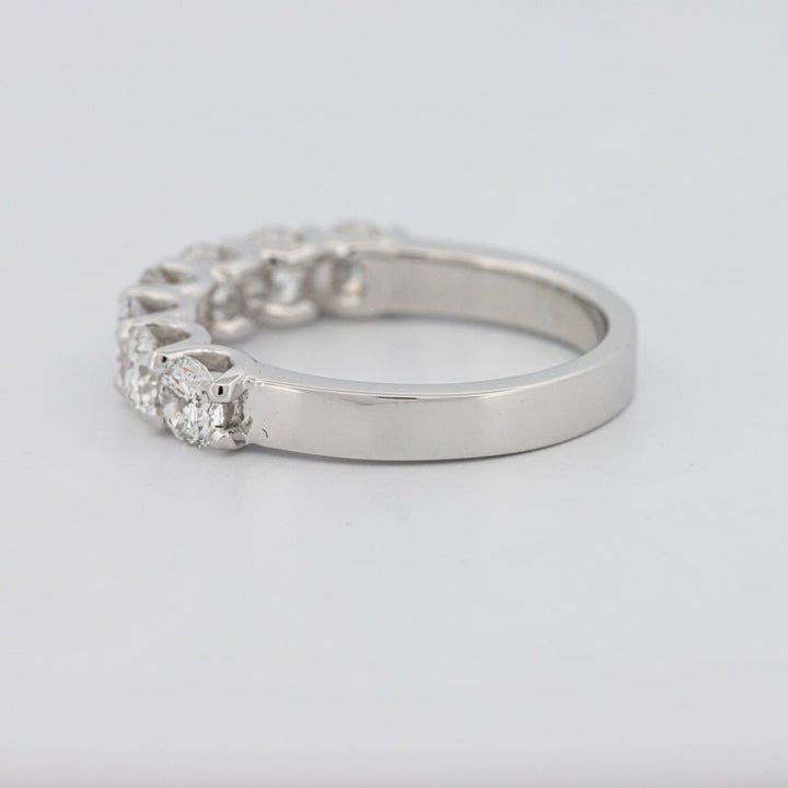 7 Half Round Floating Eternity Ring - ZIZOV DIAMONDS