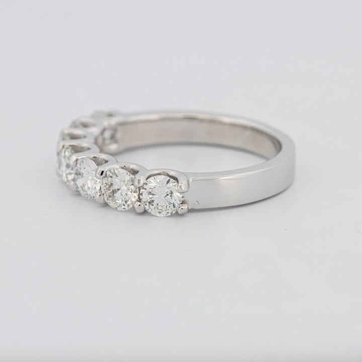7 Half Round Floating Eternity Ring - ZIZOV DIAMONDS
