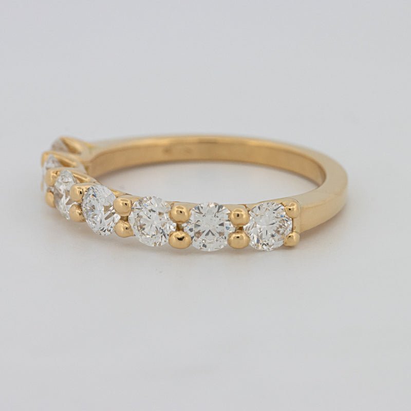 7 Half Round Floating Eternity Ring - ZIZOV DIAMONDS