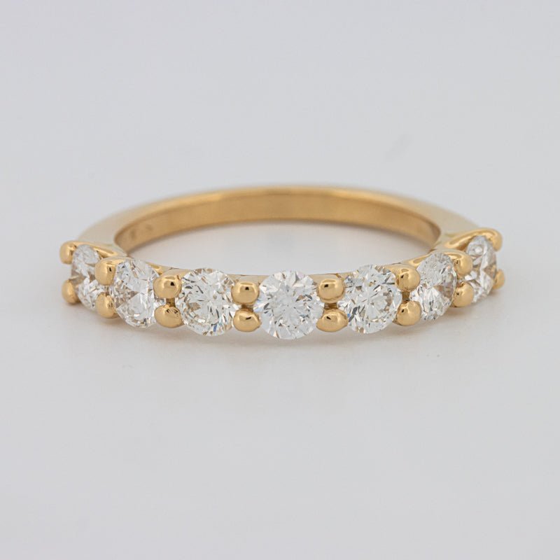 7 Half Round Floating Eternity Ring - ZIZOV DIAMONDS