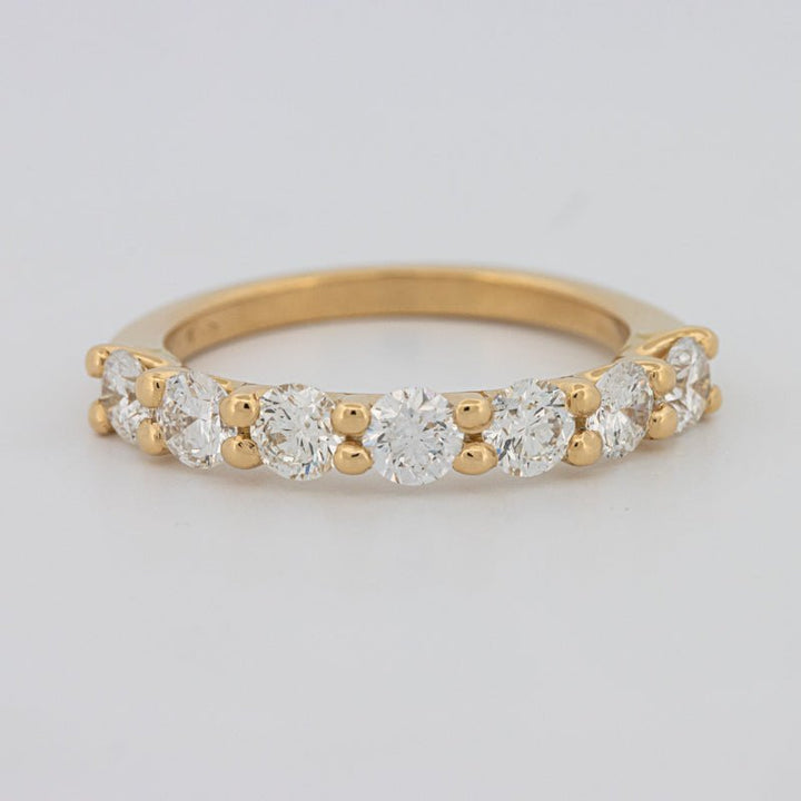 7 Half Round Floating Eternity Ring - ZIZOV DIAMONDS