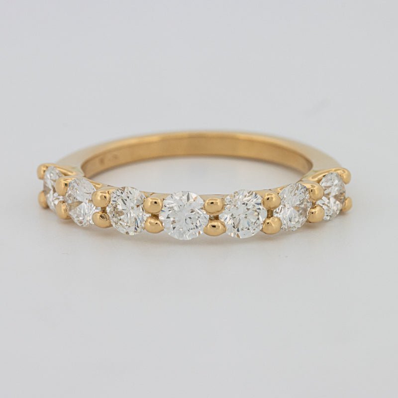 7 Half Round Floating Eternity Ring - ZIZOV DIAMONDS