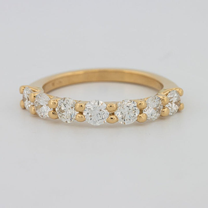 7 Half Round Floating Eternity Ring - ZIZOV DIAMONDS