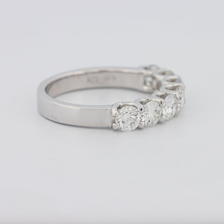 7 Half Round Floating Eternity Ring - ZIZOV DIAMONDS