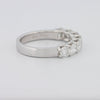 7 Half Round Floating Eternity Ring - ZIZOV DIAMONDS