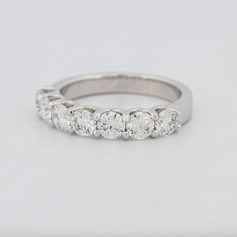 7 Half Round Floating Eternity Ring - ZIZOV DIAMONDS