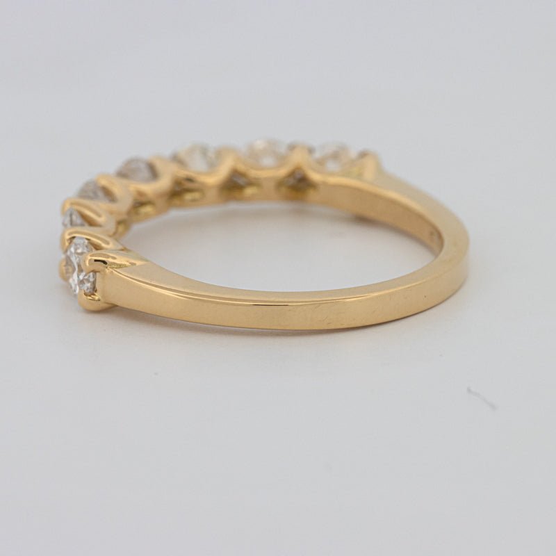 7 Half Round Floating Eternity Ring - ZIZOV DIAMONDS