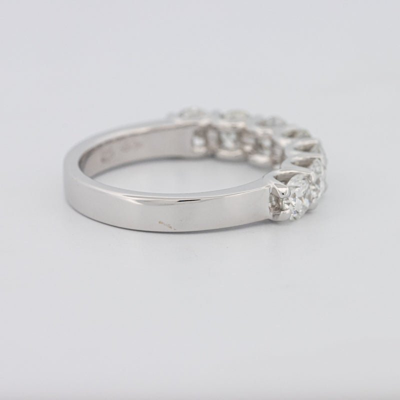 7 Half Round Floating Eternity Ring - ZIZOV DIAMONDS