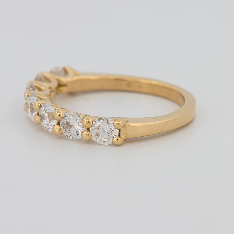 7 Half Round Floating Eternity Ring - ZIZOV DIAMONDS