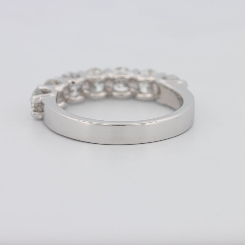 7 Half Round Floating Eternity Ring - ZIZOV DIAMONDS