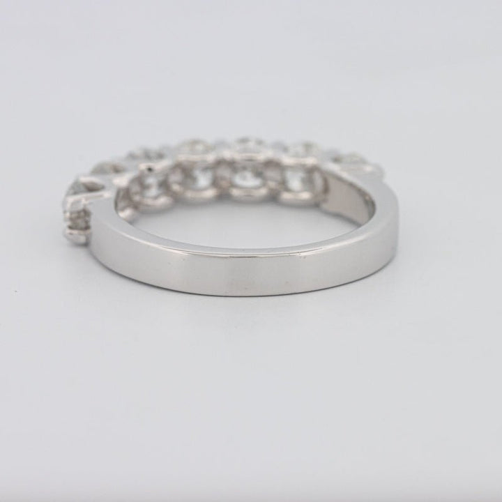 7 Half Round Floating Eternity Ring - ZIZOV DIAMONDS