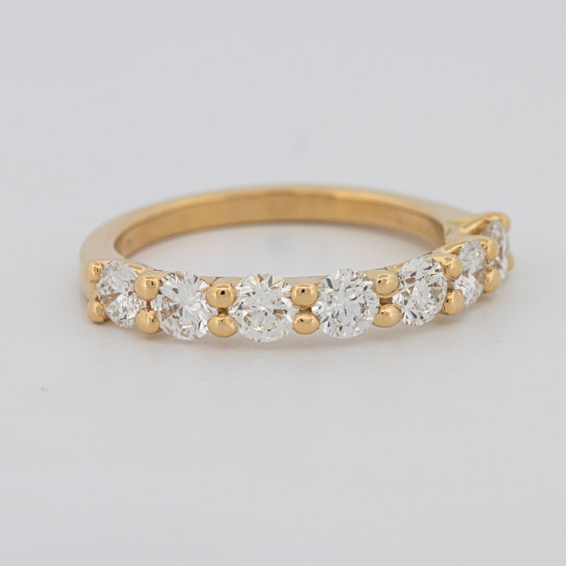 7 Half Round Floating Eternity Ring - ZIZOV DIAMONDS