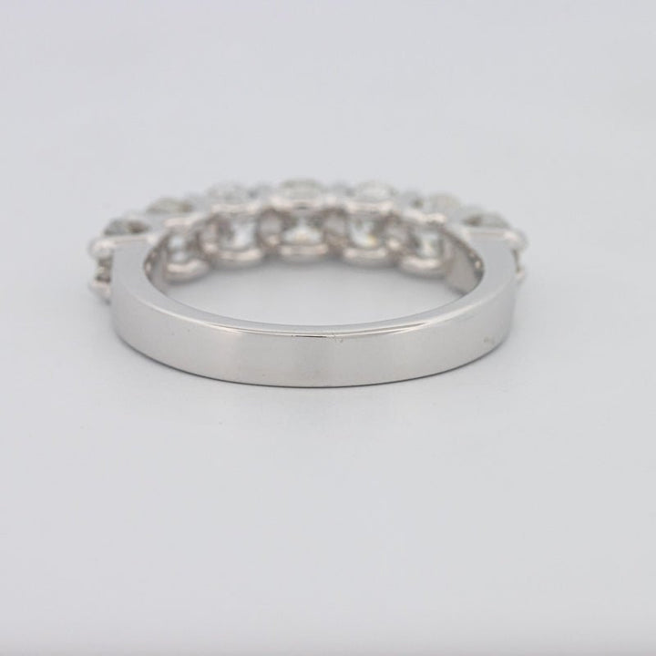 7 Half Round Floating Eternity Ring - ZIZOV DIAMONDS