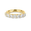 7 Half Round Floating Eternity Ring - ZIZOV DIAMONDS