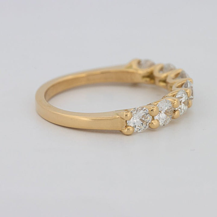7 Half Round Floating Eternity Ring - ZIZOV DIAMONDS