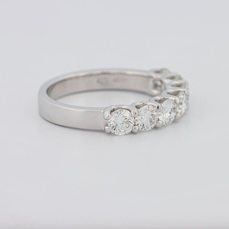 7 Half Round Floating Eternity Ring - ZIZOV DIAMONDS
