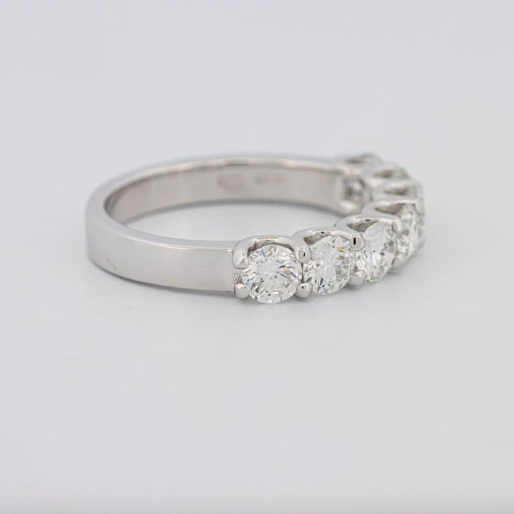 7 Half Round Floating Eternity Ring - ZIZOV DIAMONDS