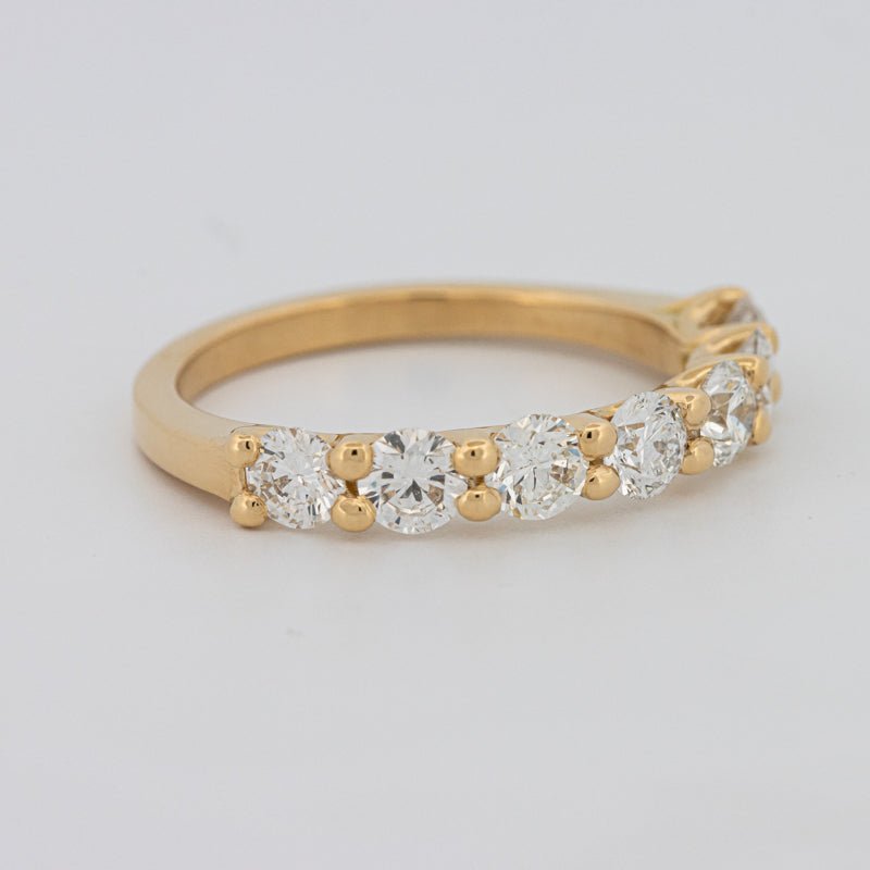 7 Half Round Floating Eternity Ring - ZIZOV DIAMONDS