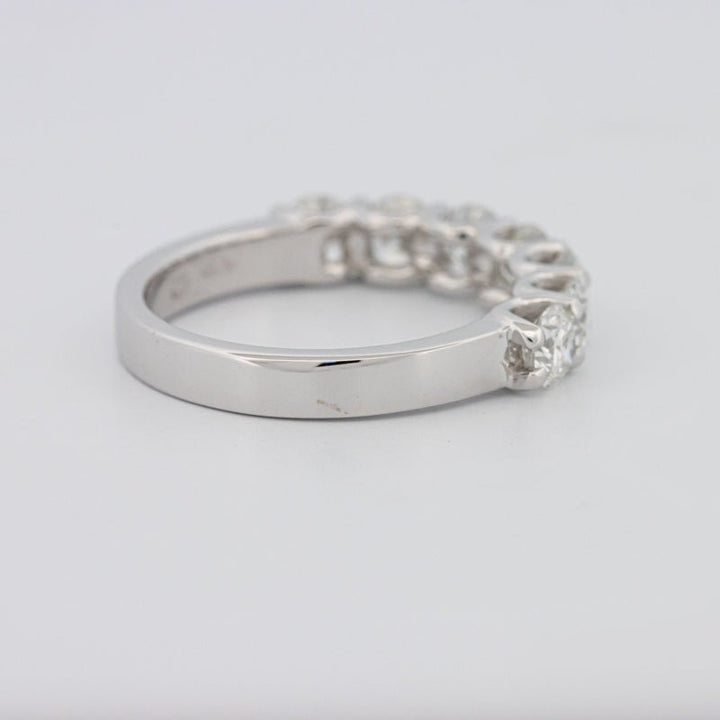 7 Half Round Floating Eternity Ring - ZIZOV DIAMONDS