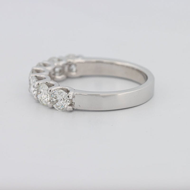 7 Half Round Floating Eternity Ring - ZIZOV DIAMONDS