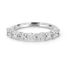 7 Half Round Floating Eternity Ring - ZIZOV DIAMONDS