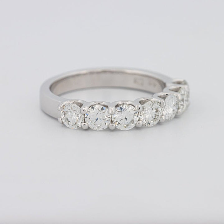7 Half Round Floating Eternity Ring - ZIZOV DIAMONDS