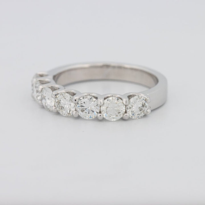 7 Half Round Floating Eternity Ring - ZIZOV DIAMONDS