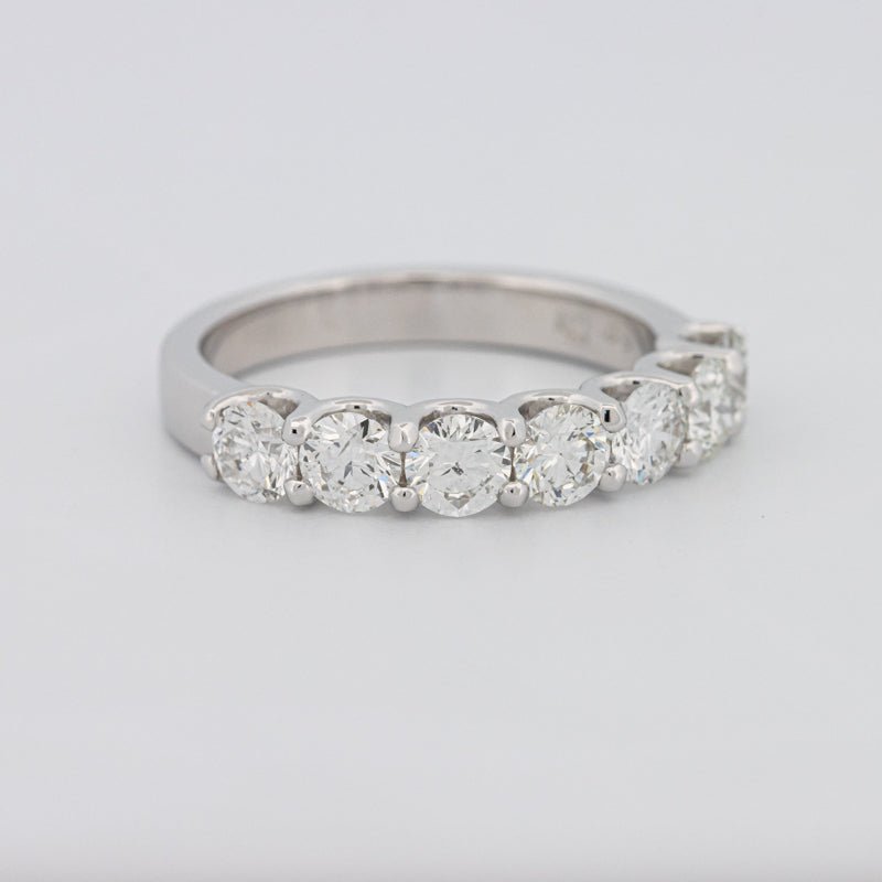 7 Half Round Floating Eternity Ring - ZIZOV DIAMONDS