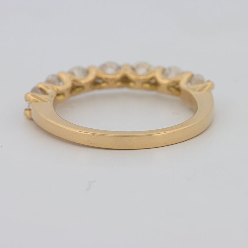7 Half Round Floating Eternity Ring - ZIZOV DIAMONDS