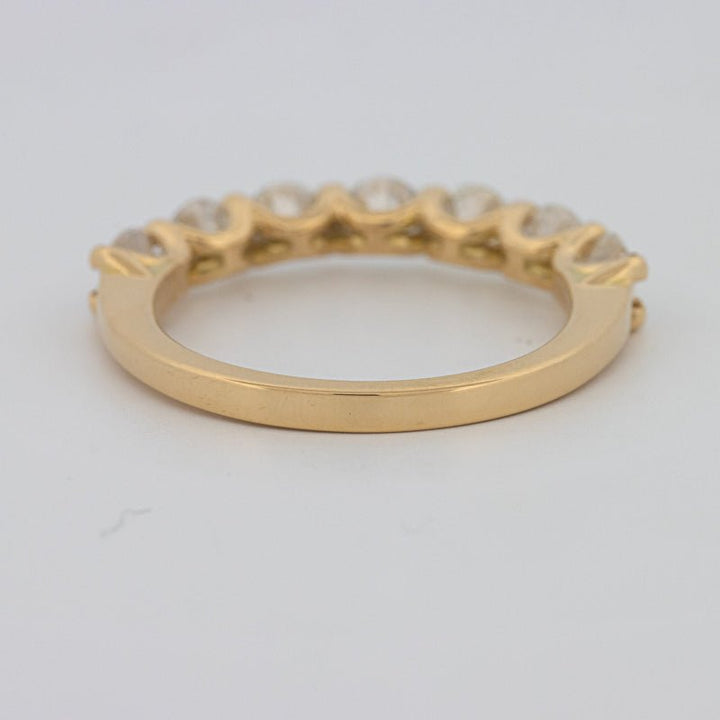 7 Half Round Floating Eternity Ring - ZIZOV DIAMONDS