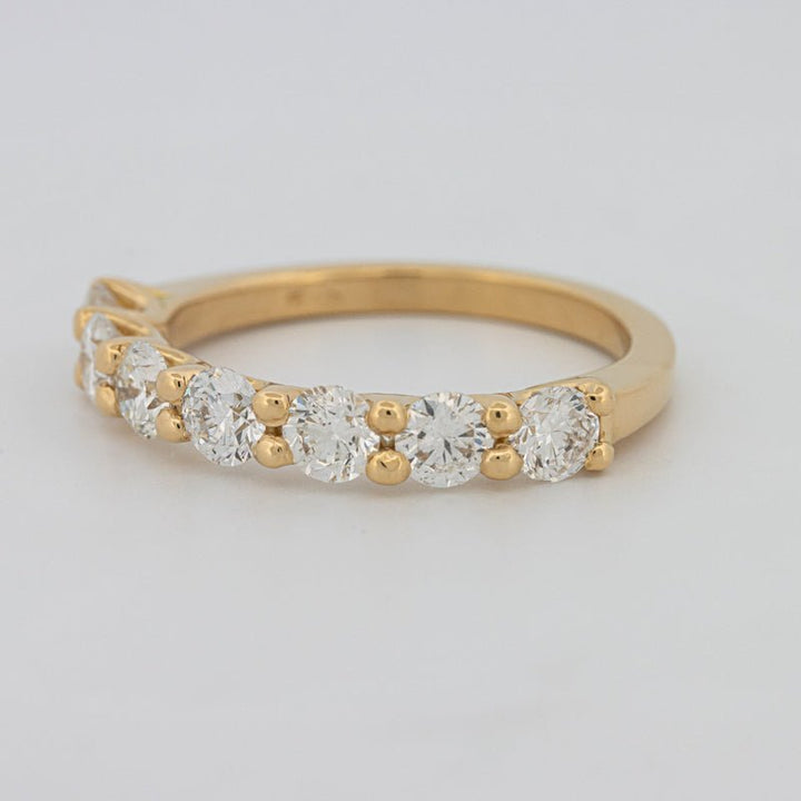 7 Half Round Floating Eternity Ring - ZIZOV DIAMONDS
