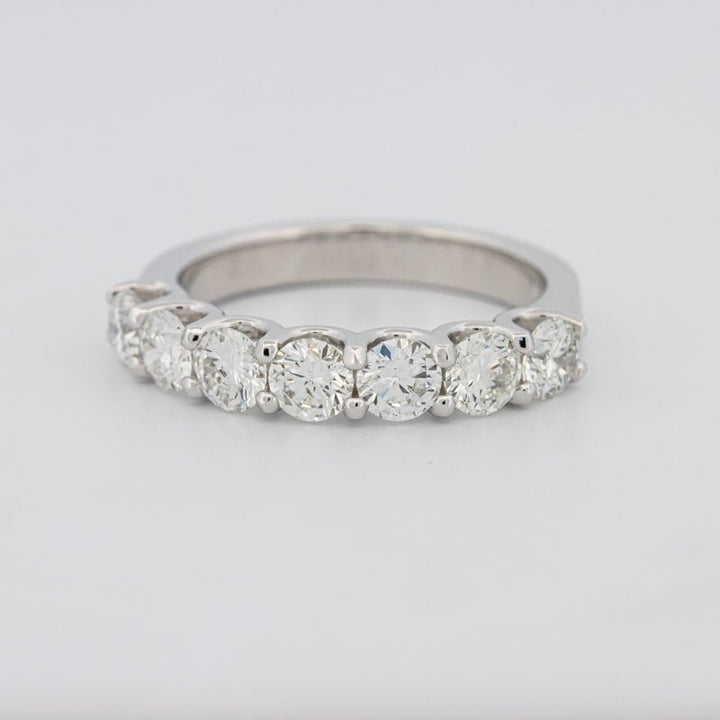 7 Half Round Floating Eternity Ring - ZIZOV DIAMONDS