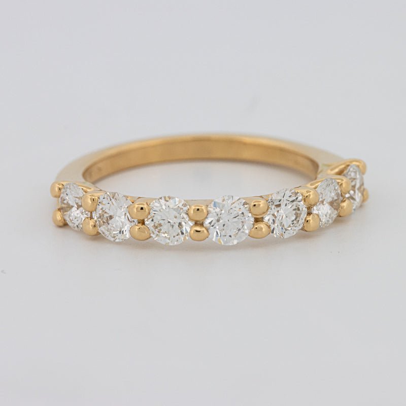7 Half Round Floating Eternity Ring - ZIZOV DIAMONDS