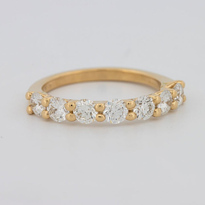 7 Half Round Floating Eternity Ring - ZIZOV DIAMONDS