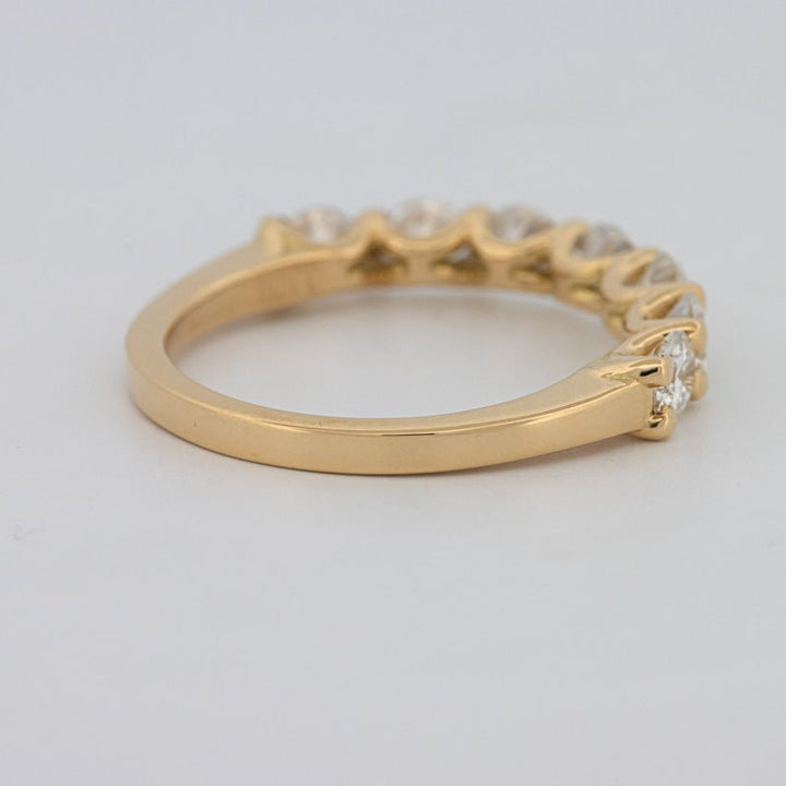 7 Half Round Floating Eternity Ring - ZIZOV DIAMONDS