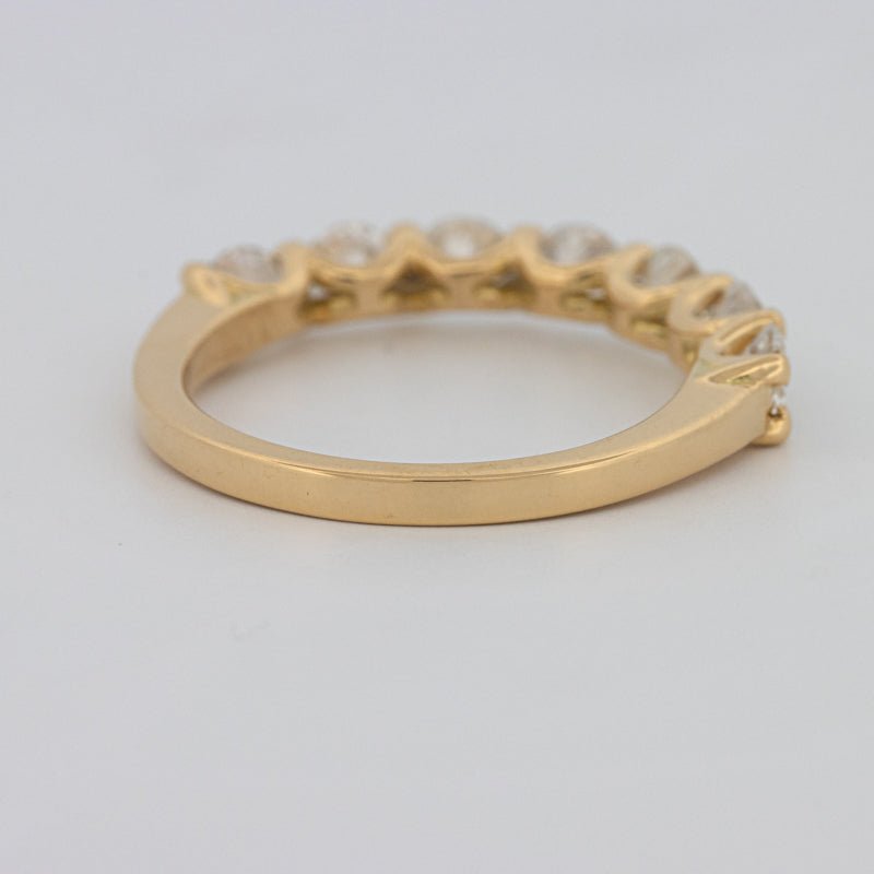 7 Half Round Floating Eternity Ring - ZIZOV DIAMONDS
