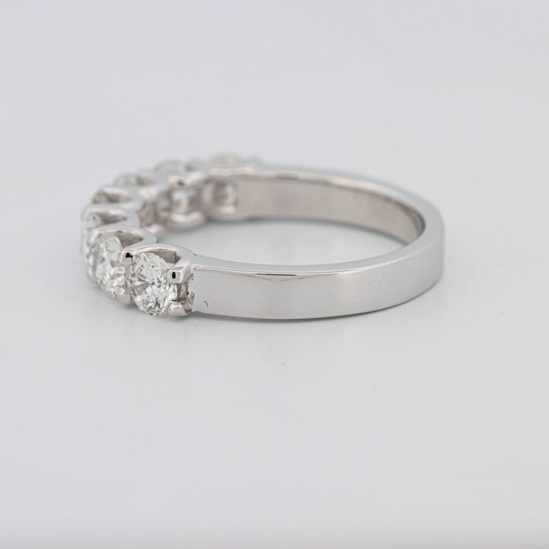 7 Half Round Floating Eternity Ring - ZIZOV DIAMONDS